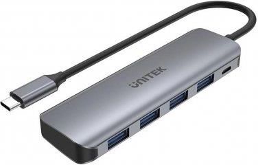 Unitek USB-C - 4x USB 3.1, micro USB (H1107A)