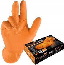 Zdjęcie Rękawice Nitrylowe Grube Grippaz 240 50Szt L - Mirsk