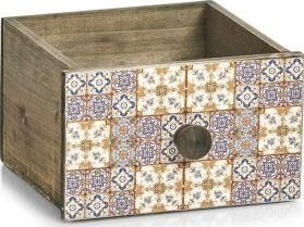 Zeller Drewniane Pudełko Szuflada Duże (15194)