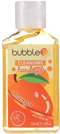 Bubble T Antybakteryjny Żel Do Rąk Mango Cleansing Hand Gel 50Ml