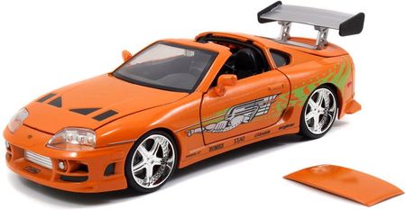 ミニカー FAST&FURIOUS SUPRA VS DODGE Jada Fast&Furious Szybcy i wściekli Toyota Supra 1995 i