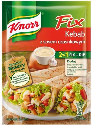 Fix 2w1 Kebab z sosem czosnkowym 40g