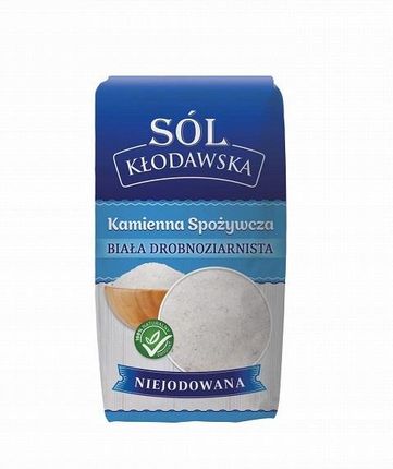 Sól Kłodawska Biała Kamienna Drobnoziarnista 1Kg