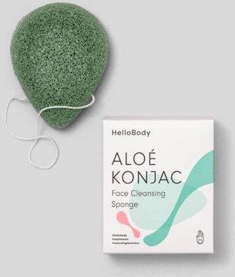 Hello Body Aloe Konjac Oczyszczajca Gbka Do Twarzy 1Szt - Opinie i ceny  na Ceneo.pl