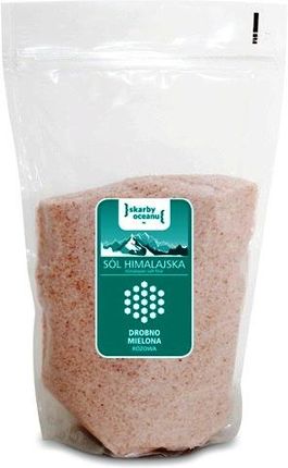 Skarby Oceanu Sól różowa himalajska drobna 1kg