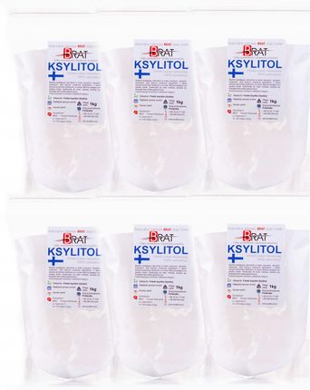 Ksylitol Xylitol 6Kg Zwany Jako Cukier Brzozowy