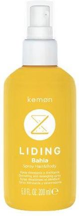 Kemon Liding Bahia Hair & Body Spray Chłodzący Spray Przeciwsłoneczny Do Włosów I Ciała 200ml