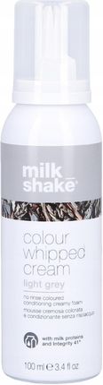 Milk Shake Colour Whipped Cream Odżywcza Pianka Koloryzująca Do Włosów Light Grey 100 ml