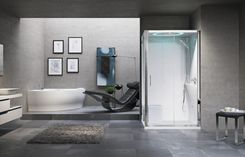 Zdjęcie Novellini Eon 120X90X214Cm Prawa Białe Led (Eon2P290Sm1F1Uk) - Rumia