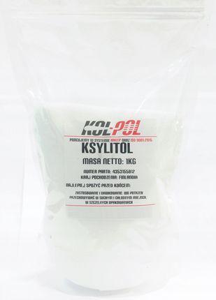 Cukier brzozowy ksylitol xylitol 1kg 1000g