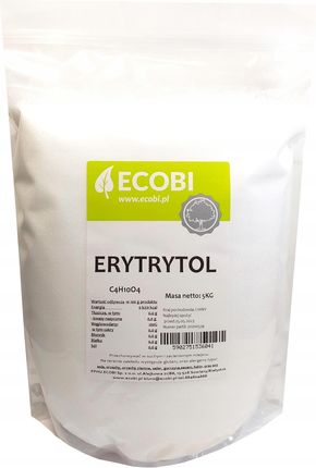 Erytrytol 5Kg Erytrol słodzik od Ecobi