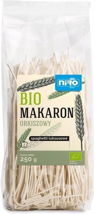 Makaron orkiszowy Spaghetti Luksusowy Bio 250g