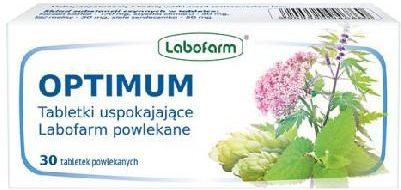 Labofarm Optimum tabletki uspokajające 30 tabl powlekanych
