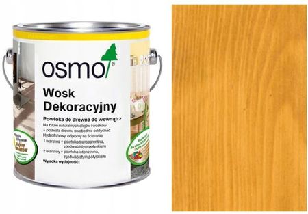 WOSK OLEJNY DEKORACYJNY OSMO DO DREWNA 0,75L J.DĄB 3103