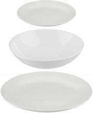 ZASTAWA STO�OWA KOMPLET TALERZY CERAMICZNYCH X 18