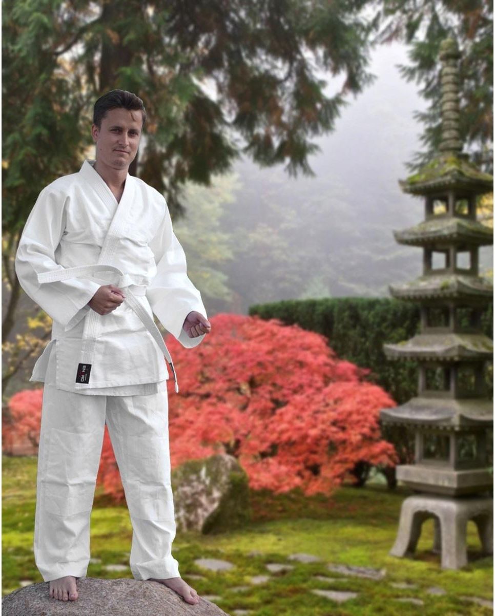  Strój Kimono Do Judo Aikido 350G Enero 130Cm Pas 1020518 отзывы - изображения 5