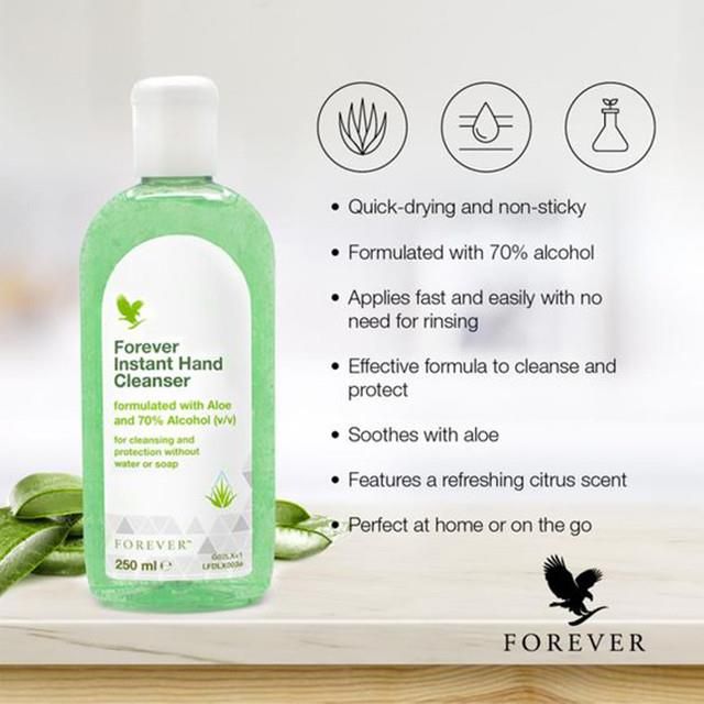 instant hand cleanser forever