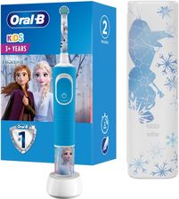 Oral-B D100 Kids Kraina Lodu II + Etui - Elektryczne szczoteczki do zębów