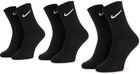 Zestaw 3 par wysokich skarpet unisex Nike