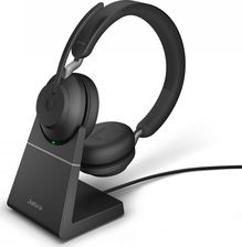 Jabra Evolve2 65 Duo UC Czarny (26599989989) - Zestawy słuchawkowe