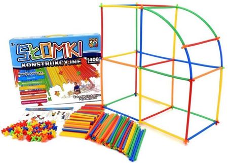 Pro Kids Słomki Konstrukcyjne 408 Elementów   