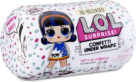 LOL Surprise Confetti Under Wraps Laleczka + Akcesoria 571469