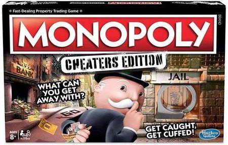 Hasbro Monopoly Cheaters Edition Wersja Hiszpańska 