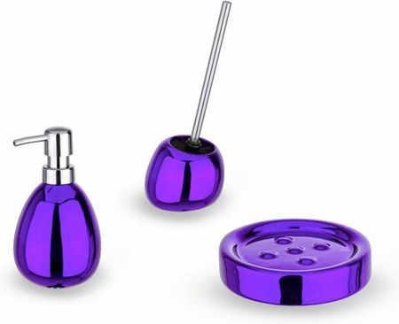 Zestaw łazienkowy WENKO - Polaris Purple Metallic