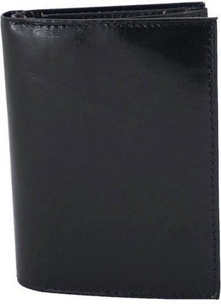 Klasyczny męski skórzany portfel - Czarny - Czarny