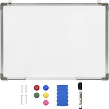 Zdjęcie Magnetyczna Tablica Suchościeralna Biała 70X50 Cm Stalowa - Puck