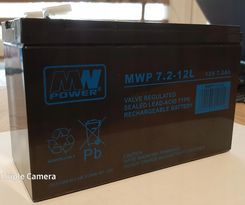 Zdjęcie AKUMULATOR 12V 7AH WSUWKI KOSIARKI ZABAWKI POLSKI 7212L - Gąbin