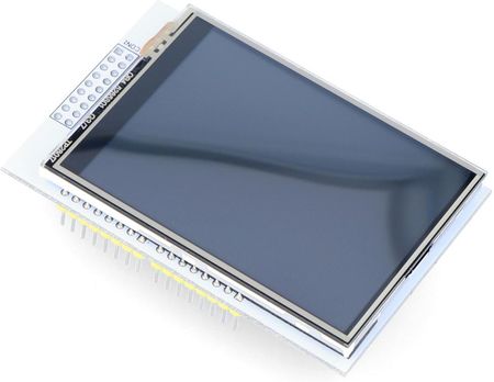 Iduino Wyświetlacz dotykowy LCD TFT 2.8'' 320x240px SPI z czytnikiem microSD - Shield dla Arduino - TF028
