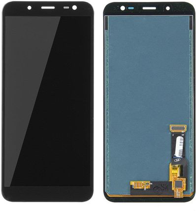 Gsmok Wyświetlacz LCD + Panel Dotykowy Komplet Samsung J600 Galaxy J6 2018 Czarny [HQ]