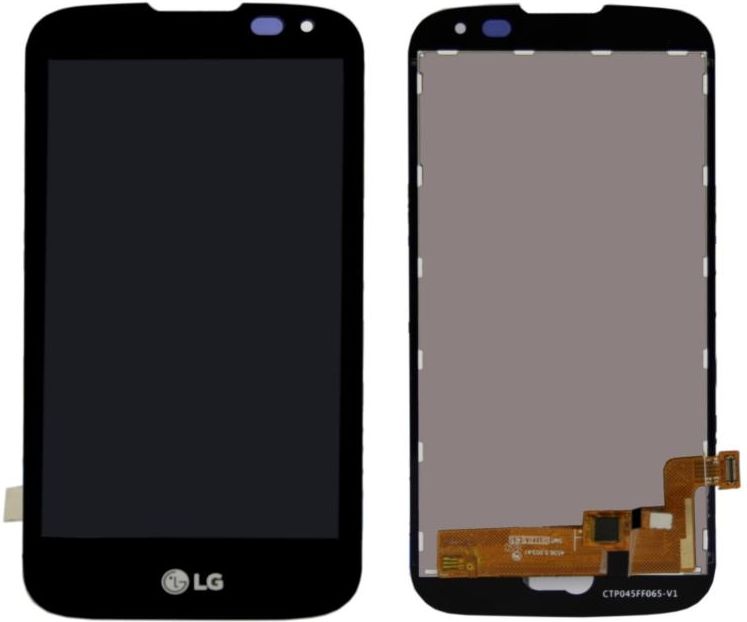 P1 DISPLAY LCD TOUCH SCREEN PER LG K3 K100 K100DS NERO VETRO SCHERMO SEPARATI - Foto 6