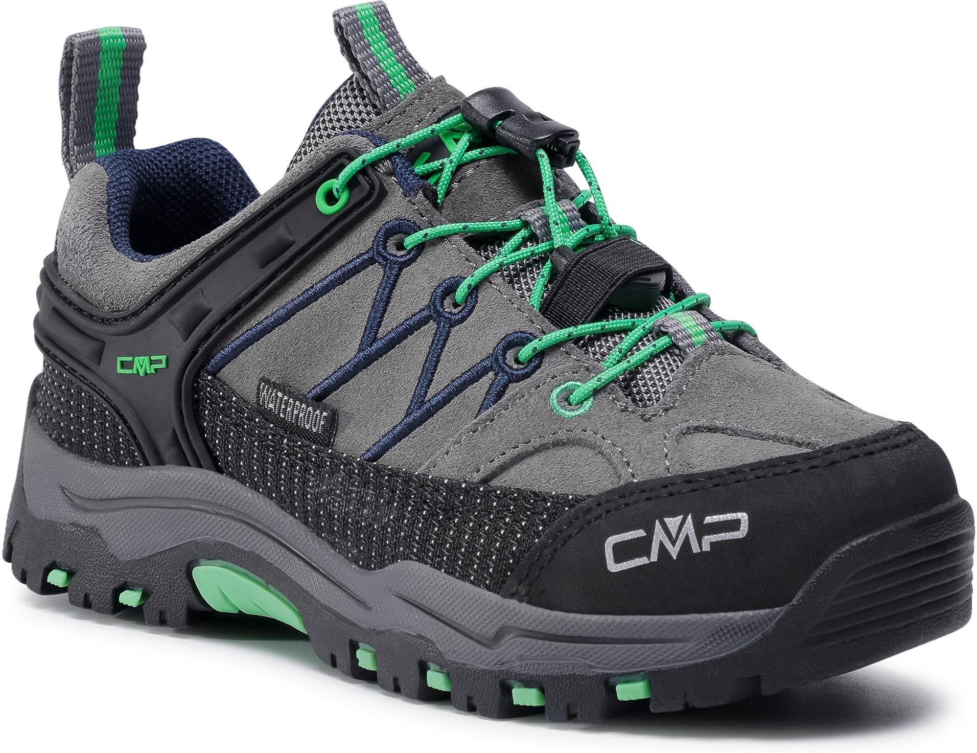 Scarpe Da Trekking CMP Rigel Low WP Per Bambini - Impermeabili E Comode, Colore Blue Gecko - Foto 4