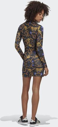 knee length dresses for ladies Jordan Long-Sleeve Wrap Dress in Lurex Stripe – Draper James main image 1