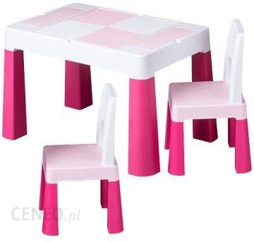 Tega Komplet MULTIFUN 1+2 MF-007-123 różowy 2 krzesełka + stolik