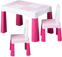 kupić Pozostałe meble dziecięce Tega Komplet MULTIFUN 1+2 MF-007-123 różowy 2 krzesełka + stolik