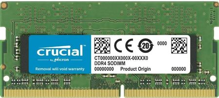 Pamięć RAM CRUCIAL DDR4 8GB 3200MHz CL22 SO-DIMM (CT8G4SFRA32A)