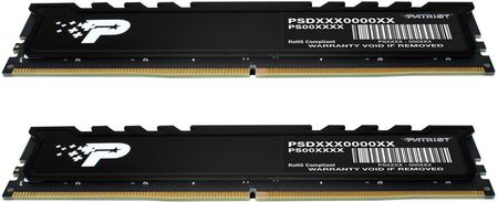 Pamięć RAM Patriot Premium Black 16GB (2x8GB) DDR4 3200MHz