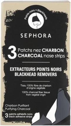 SEPHORA COLLECTION Charcoal Nose Strips Plastry na nos z węglem