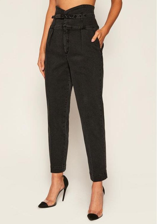 パンツ PINKO Women Straight Pants 100260A04I Z99 Black Jeansy Straight Leg Pinko - Ceny i opinie - Ceneo.pl