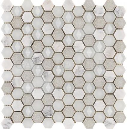 Lantic Colonial Aura Hexagon Whites 29X30
