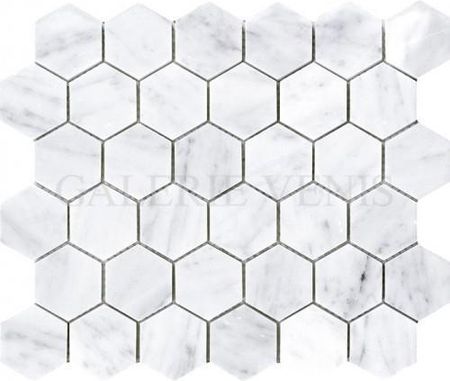 Lantic Colonial Essential Hexagon Carrara Pulido 25,8X29,8