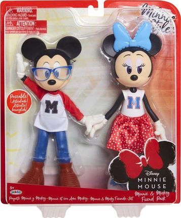 Jakks Pacific Minnie &amp; Mickey Mouse lalki