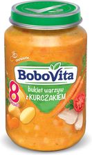 Bobovita Bukiet Warzyw Z Kurczakiem Po 8 Miesiącu 190G w rankingu najlepszych