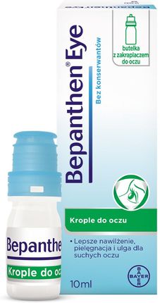 Bayer Bepanthen Eye krople do oczu 10 ml