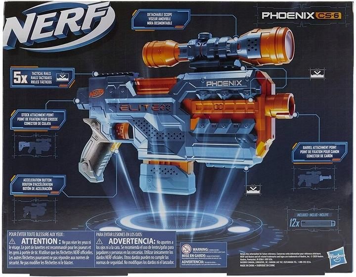 Hasbro Nerf Elite 2.0 Miotacz Phoenix Cs E9961