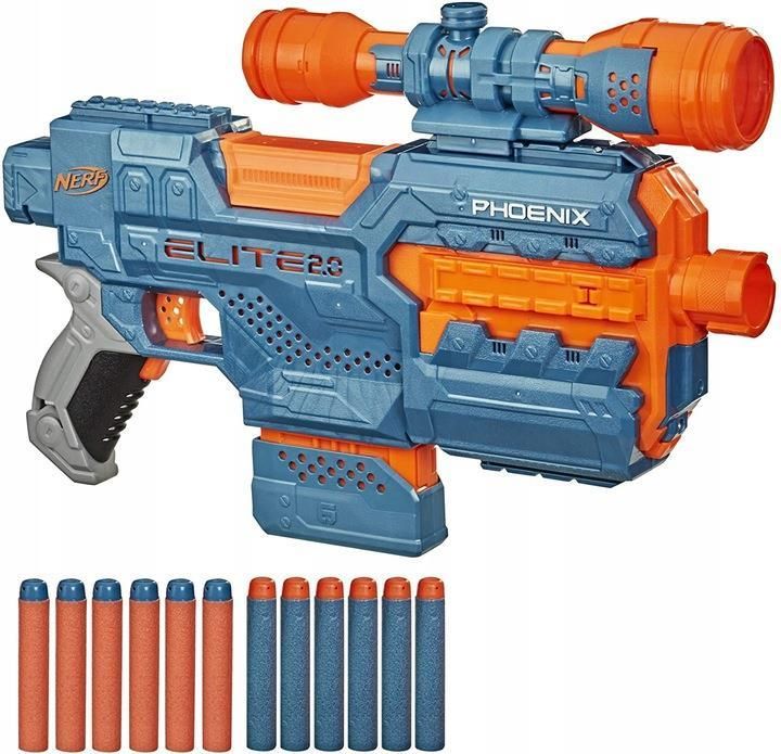 Hasbro Nerf Elite 2.0 Miotacz Phoenix Cs E9961