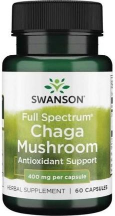 Swanson Full Spectrum Chaga Mushroom 60 kaps.